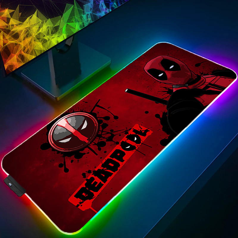 Gaming Keyboard En Mouse - LED Mouse Pad Gaming Backlight Lock
