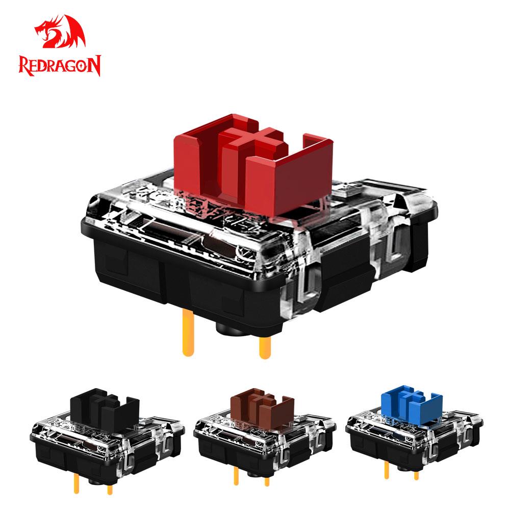 Keyboard Gaming Blue Switch - REDRAGON SMD RGB MX Low Profile