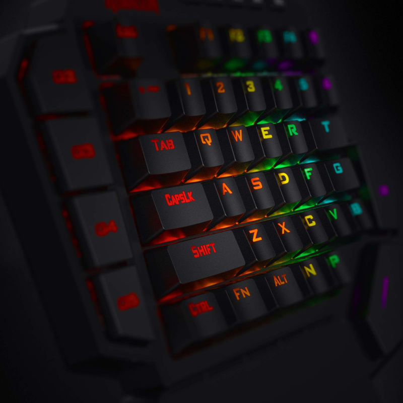 Redragon K585 DITI One-Handed  - Gaming Keyboard Half recension och pris