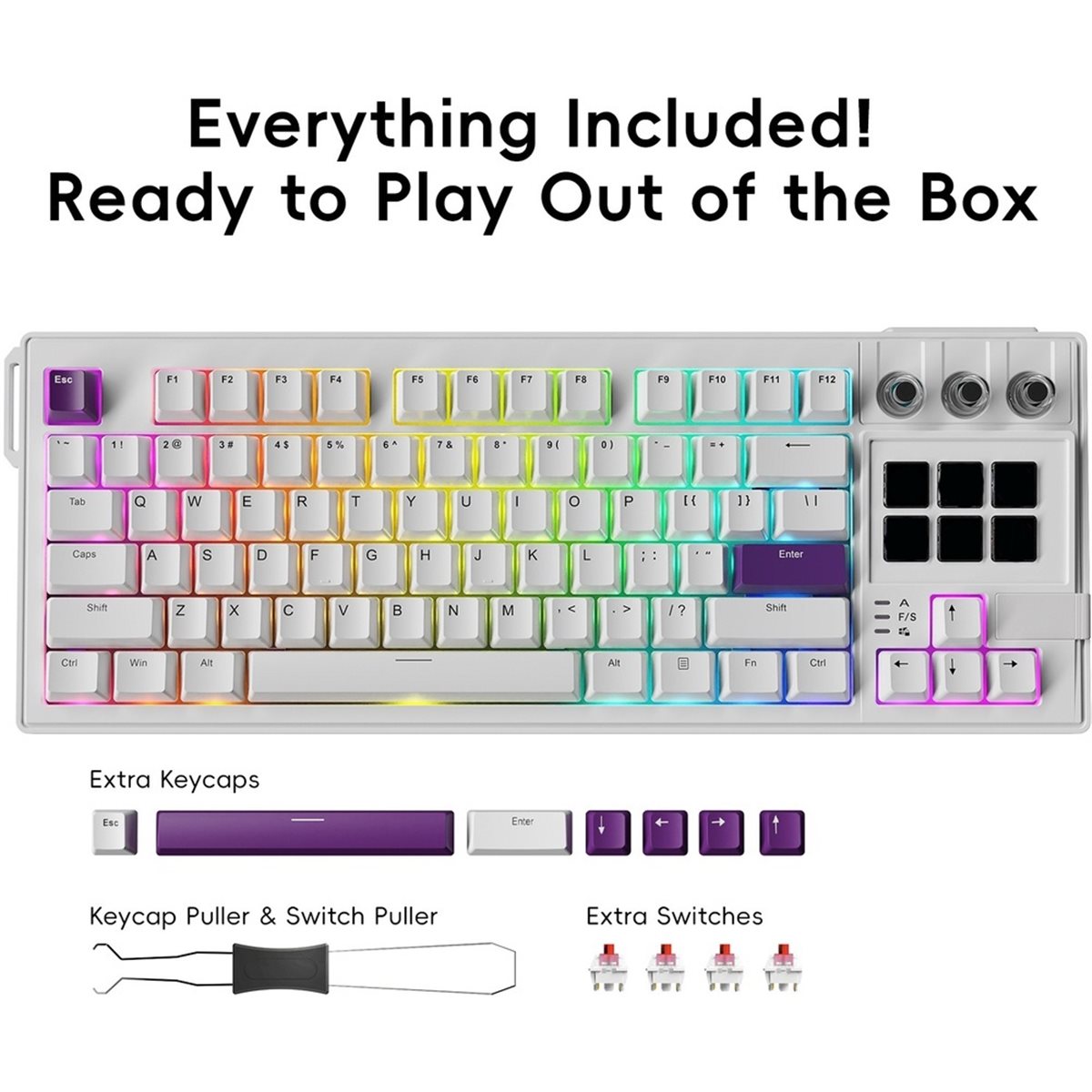 update. K1 PRO Visual Mechanic - Gaming Keyboard Mechanical recension och pris