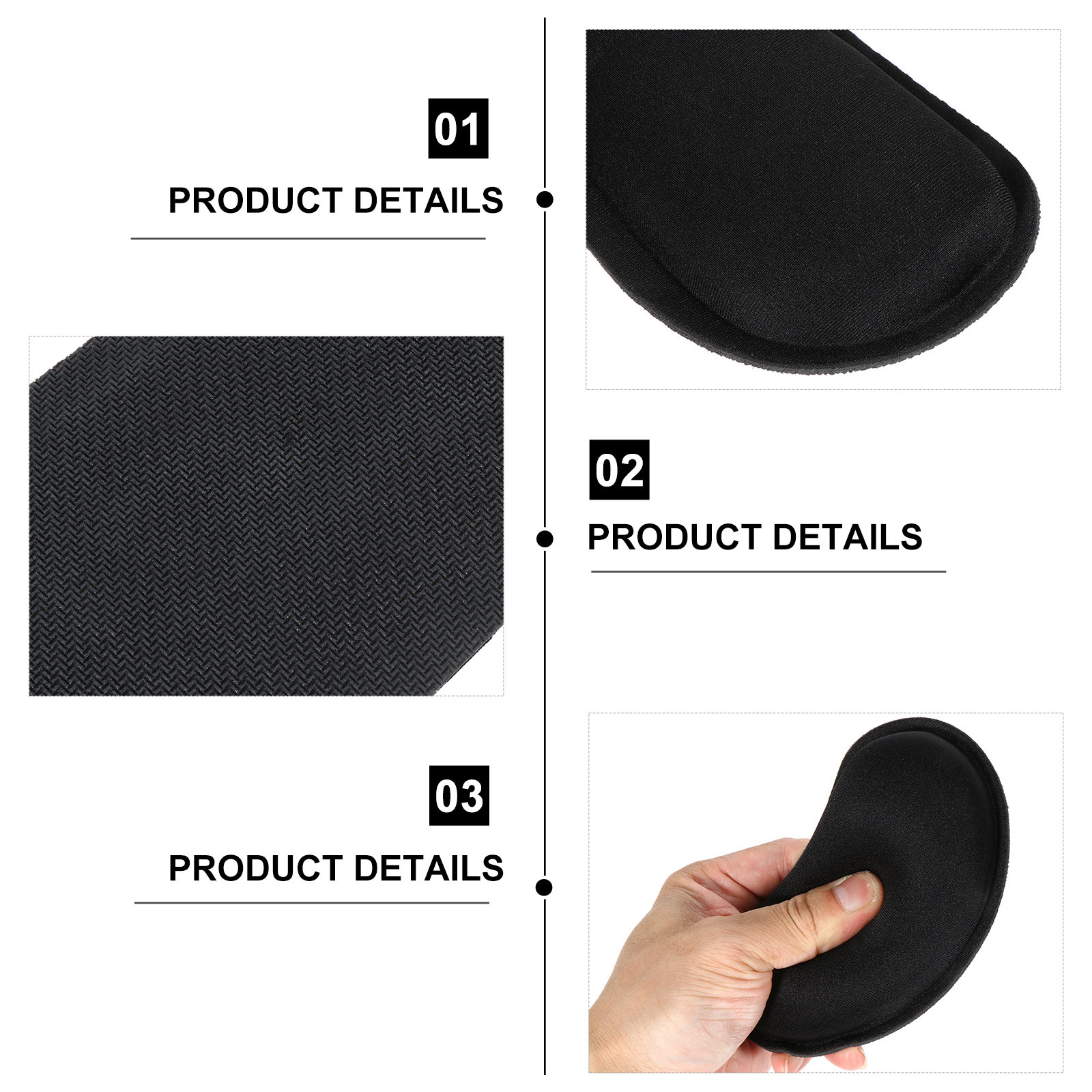 1Set Memory Foam Wrist Rest Se - Gaming Keyboard Mouse Set recension och pris