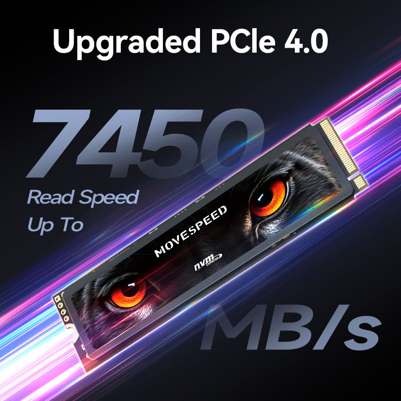 MOVESPEED 7450MB/s SSD NVMe M. - Samsung Ssd 980 Pro recension och pris