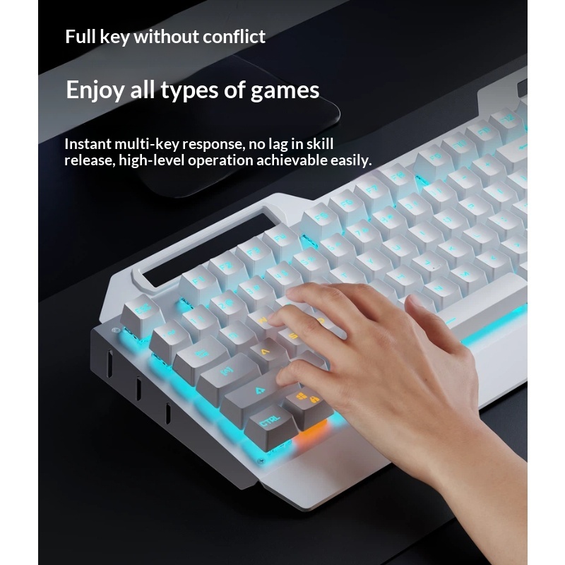 Eweadn Tk900 Wireless Gaming M - Gaming Keyboard Mouse Set recension och pris