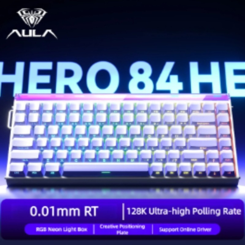 AULA HERO84 Magnetic Gaming Me - Gaming Keyboard Hot Swappable recension och pris
