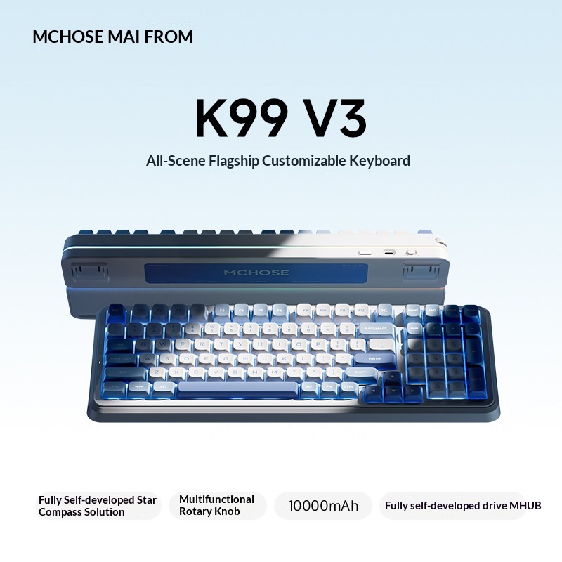 MCHOSE K99 V3 Customizable Mec - Gaming Keyboard Mechanical recension och pris