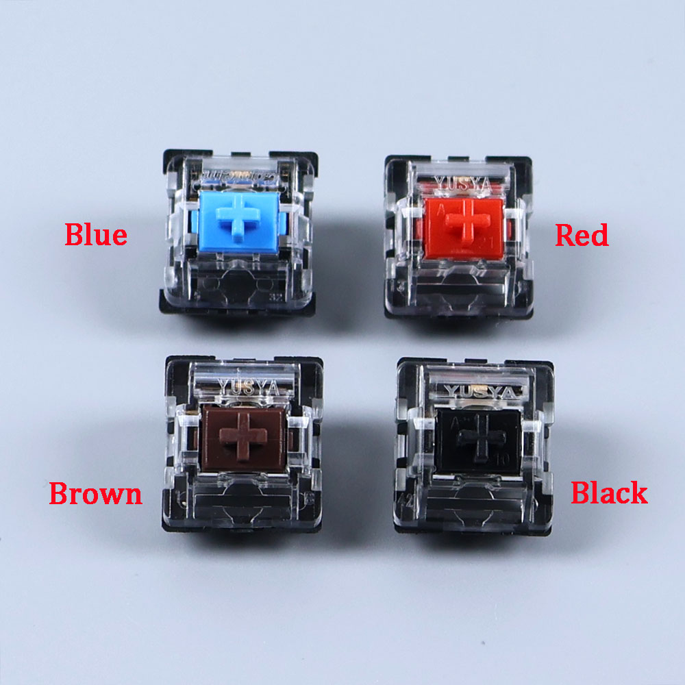 2Pin Clicky Linear Tactile Sil - Keyboard Gaming Blue Switch recension och pris