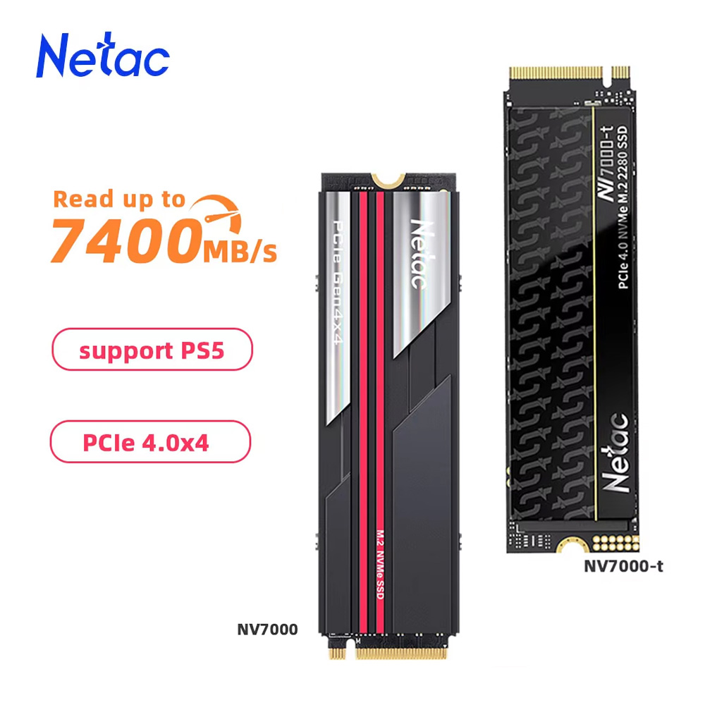 Netac 7400MB/s SSD NVMe M2 2TB - Samsung Ssd 980 Pro recension och pris