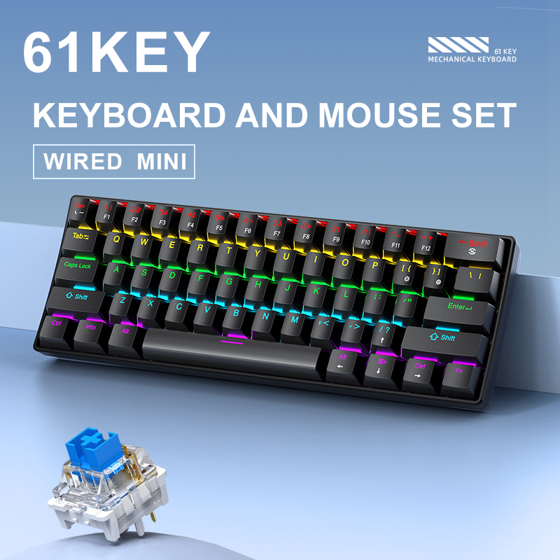 APAYADO K61 Mini Mechanical Ke - Gaming Keyboard Hot Swappable recension och pris