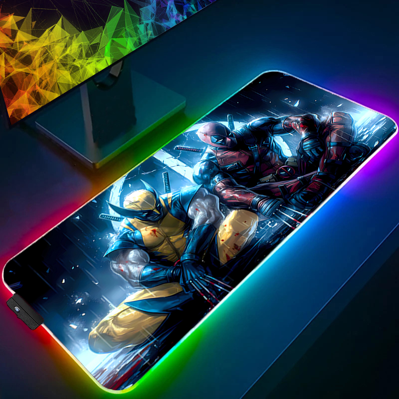 LED Mouse Pad Gaming Backlight - Gaming Keyboard En Mouse recension och pris
