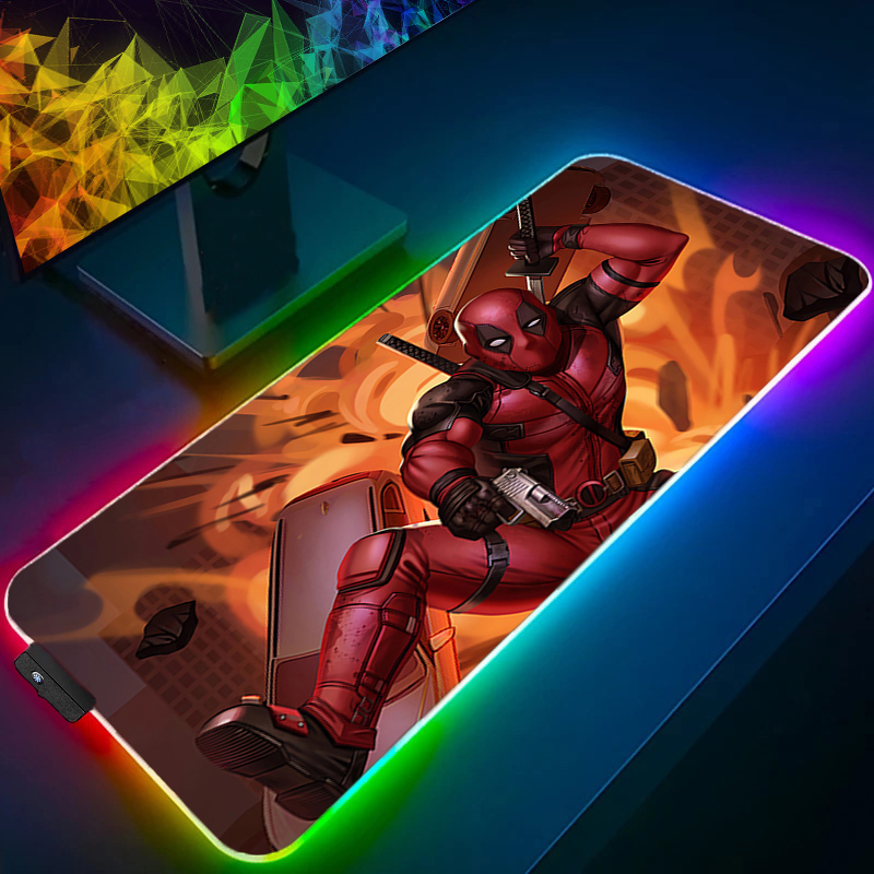 LED Mouse Pad Gaming Backlight - Gaming Keyboard En Mouse recension och pris