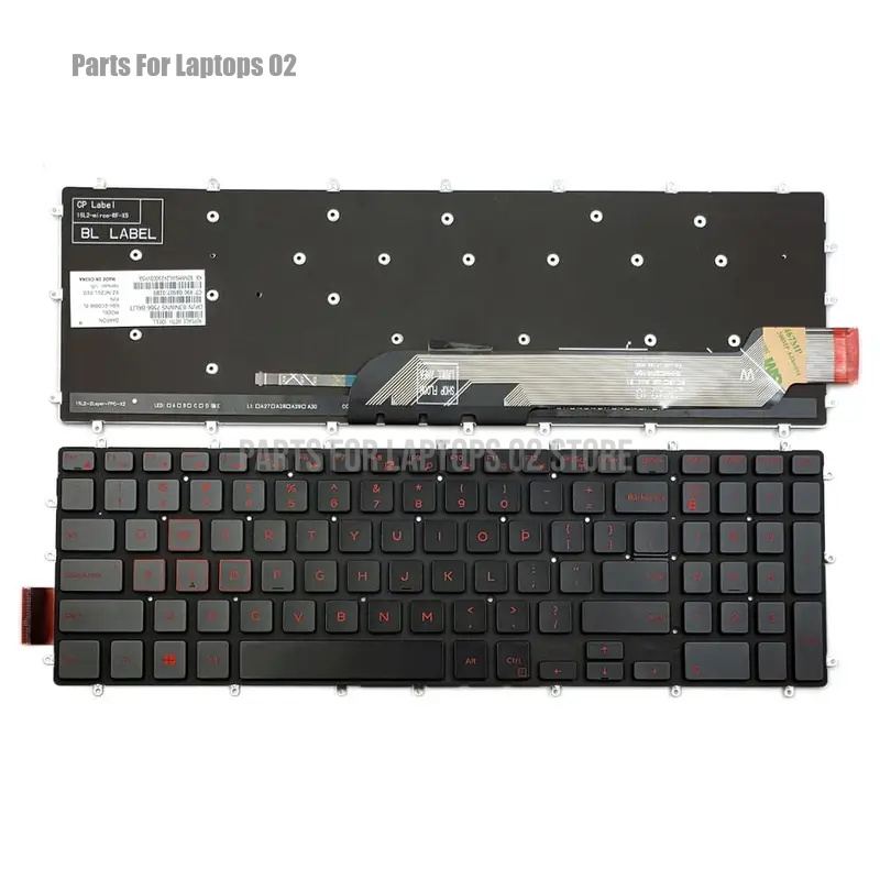 D New For Dell G3-3579 G3-3779 - Gaming Keyboard Backlit recension och pris