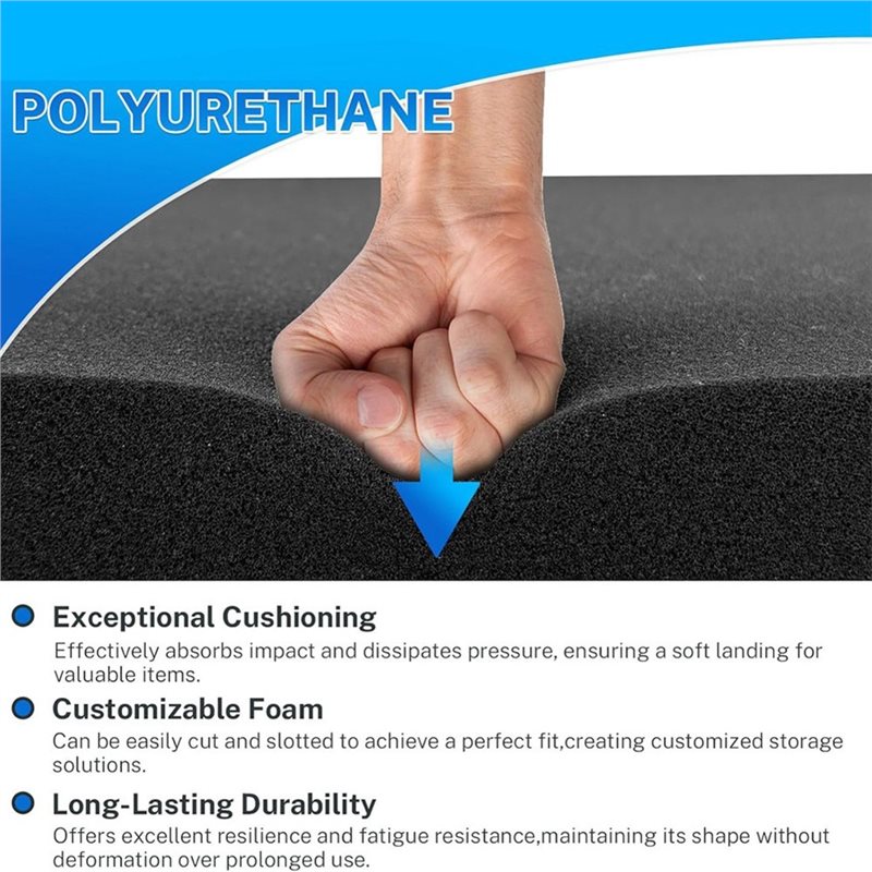 [ABFI!】 Thick Black Polyethyle - Pe Foam Sheet recension och pris