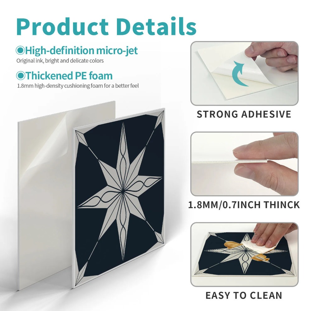12 Sheets 15*15cm Artistic Sel - Pe Foam Sheet recension och pris