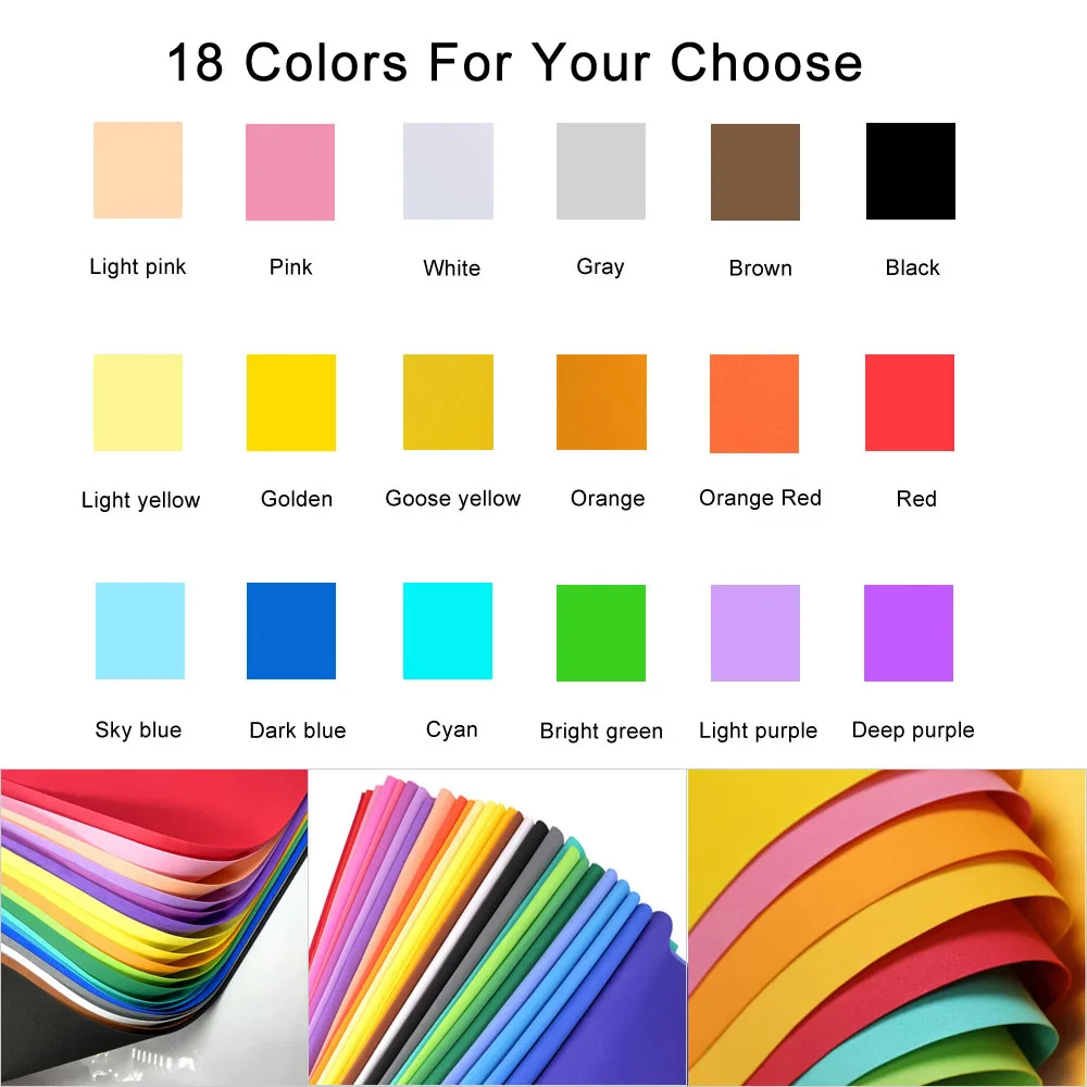 1/18Pcs Colorful EVA Foam Shee - Pe Foam Sheet recension och pris
