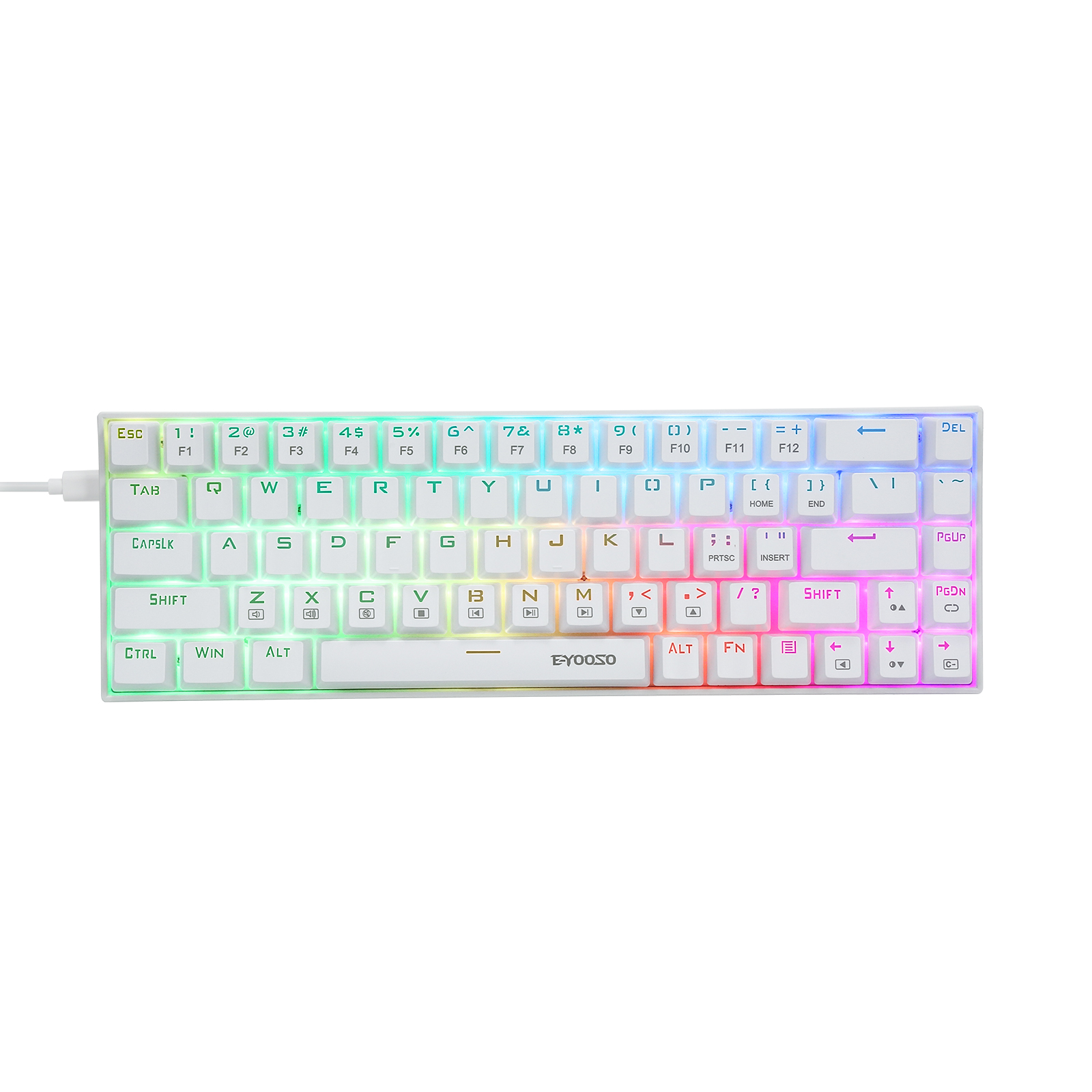 Z-686 60% Mini Mechanical Gami - Gaming Keyboard E Yooso recension och pris
