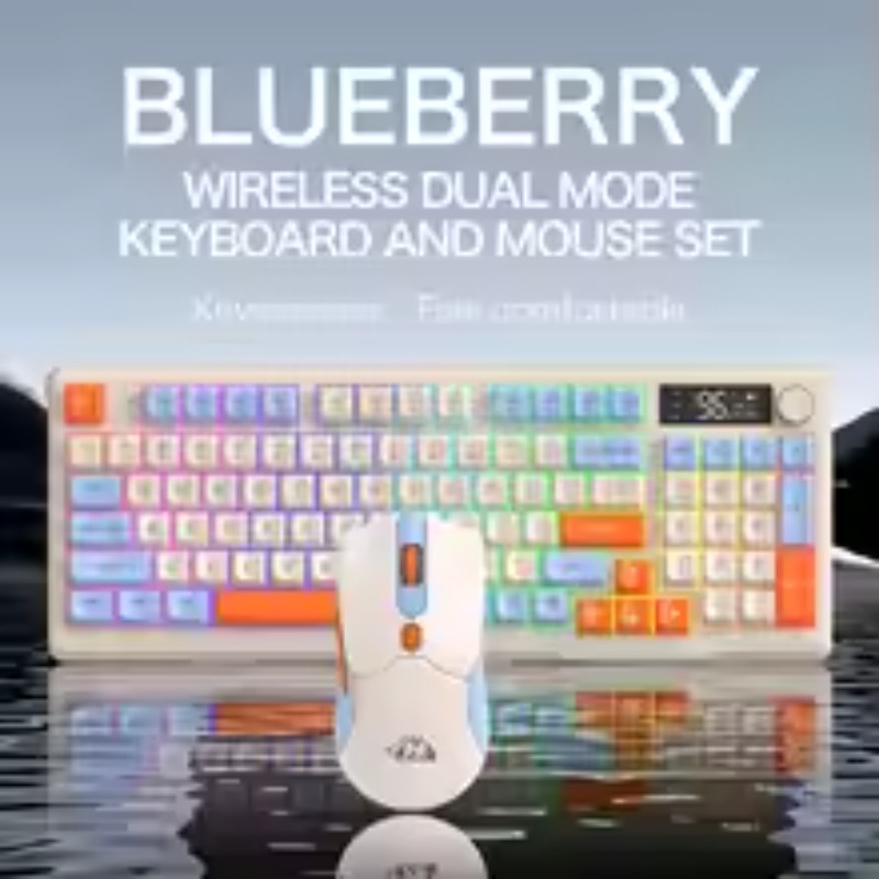 FreeWolf T96 Wireless Bluetoot - Gaming Keyboard Mouse Set recension och pris