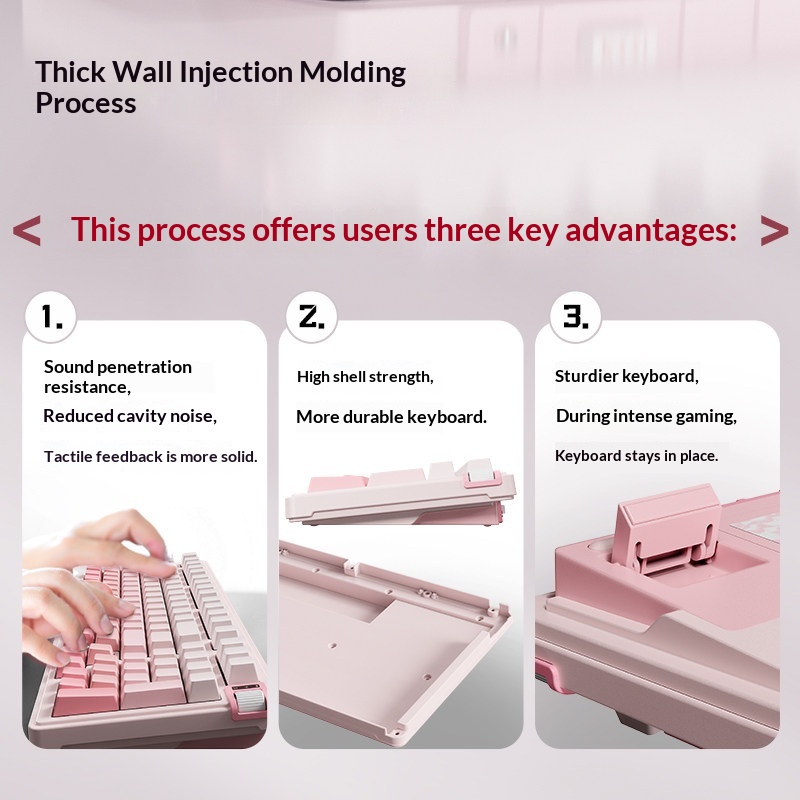 KZZI K98 V2 Mechanical Keyboar - Gaming Keyboard Hot Swappable recension och pris