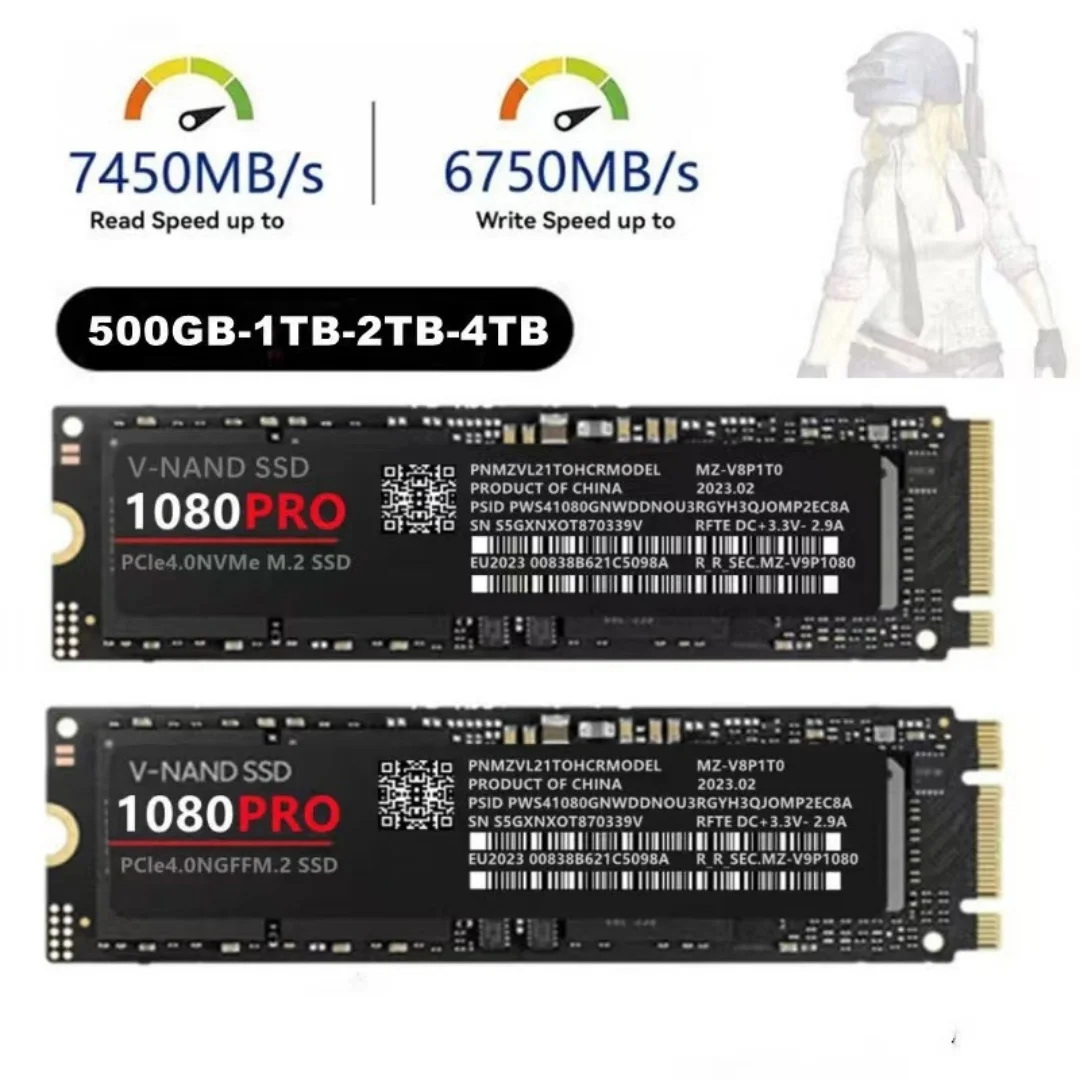 1080PRO Original New M.2 NVMe  - Samsung Ssd 980 Pro recension och pris