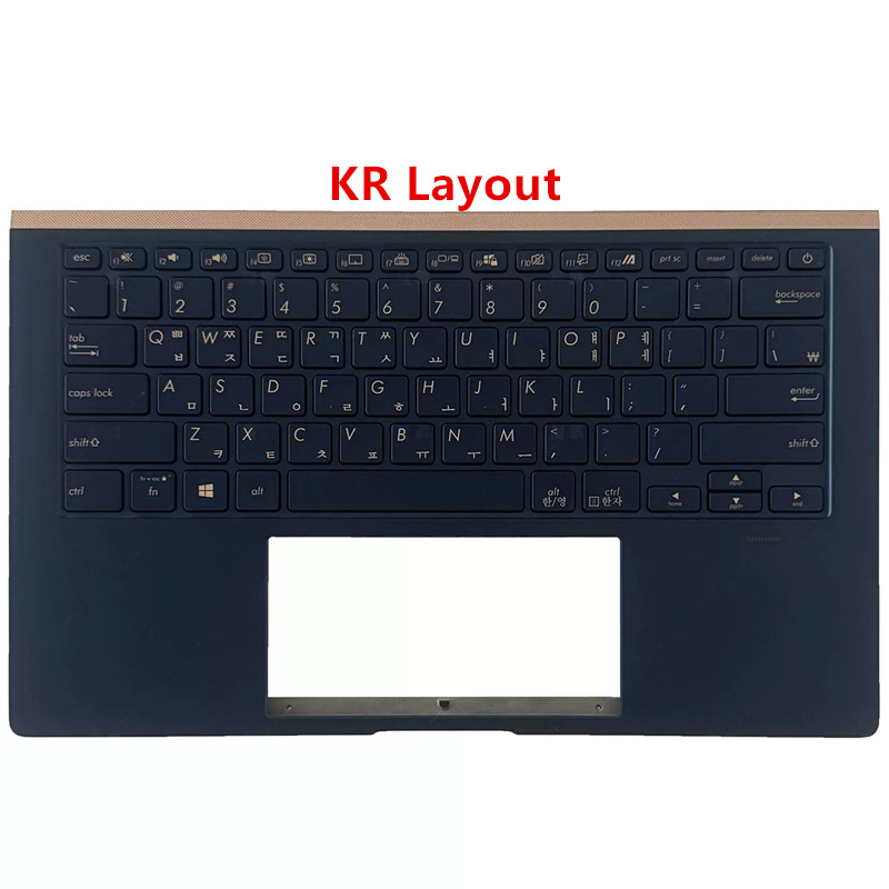 New Palmrest US Keyboard With  - Gaming Keyboard Backlit recension och pris