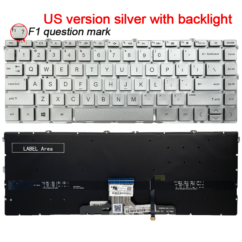 US/SP Laptop keyboard For HP P - Gaming Keyboard E Yooso recension och pris