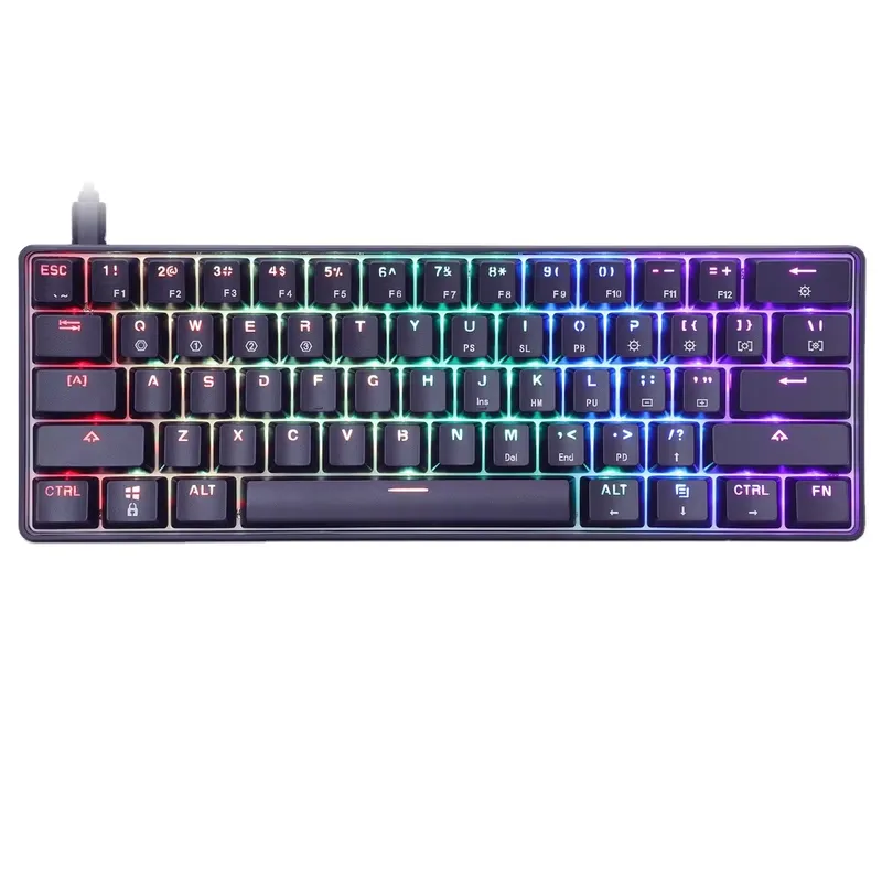 Dropshipping Skyloong Gk61 Sk6 - Gaming Keyboard Mechanical recension och pris