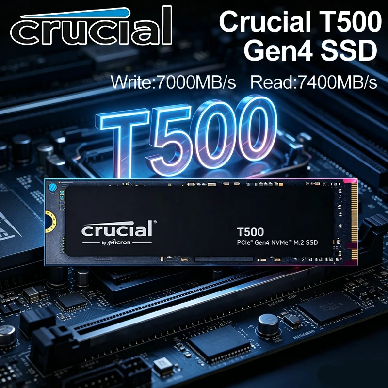 Crucial T500 1TB PCIe Gen4 NVM - Samsung Ssd 980 Pro recension och pris