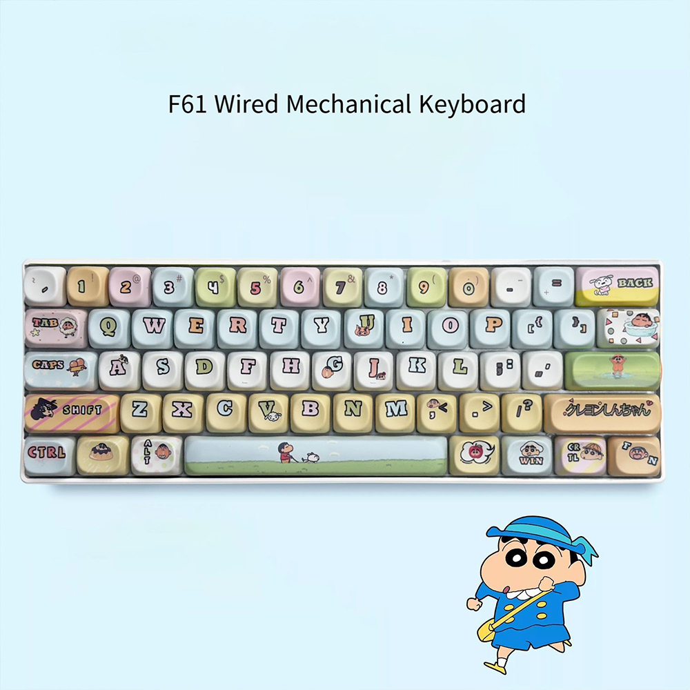 Crayon Shin-Chan 61 Keys Mecha - Keyboard Gaming Blue Switch recension och pris