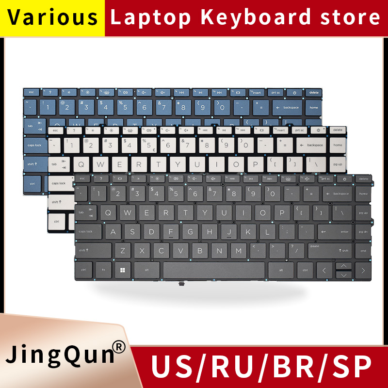 Replacement US/RU Russian Back - Gaming Keyboard E Yooso recension och pris