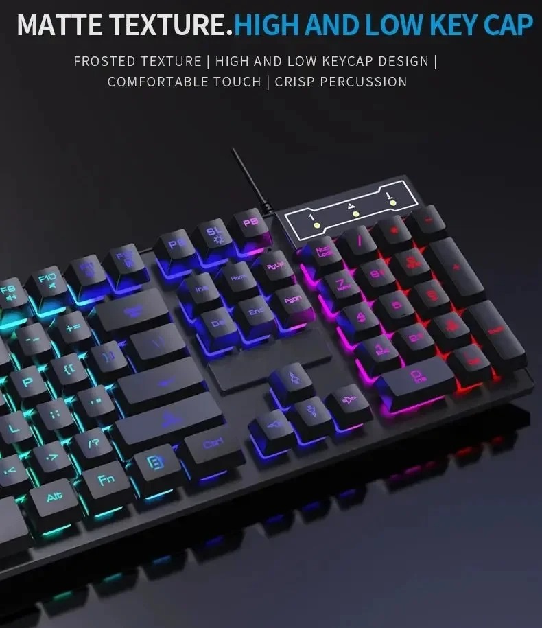 Kebidumei 104 key Backlit Mech - Gaming Keyboard Half recension och pris