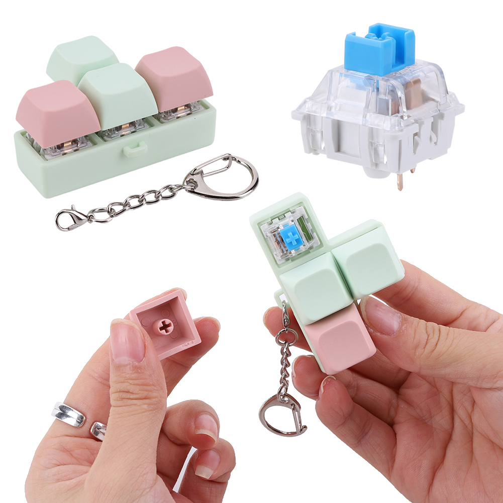 4 Keys Keyboard Keycaps Fidget - Gaming Keyboard Mechanical recension och pris