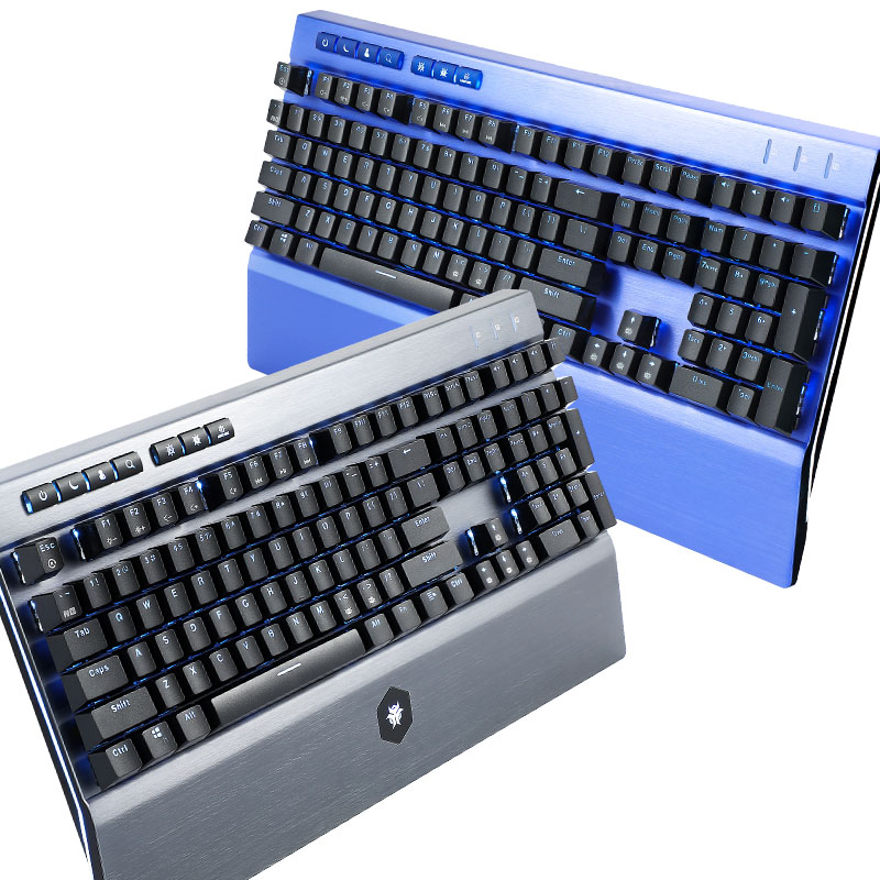 HEXGEARS GK739 Hot Swappable d - Keyboard Gaming Blue Switch recension och pris
