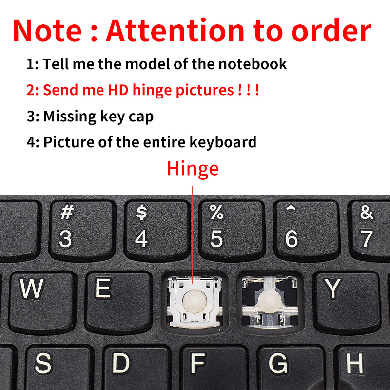 Replacement Key Cap&Hinge For  - Gaming Keyboard E Yooso recension och pris