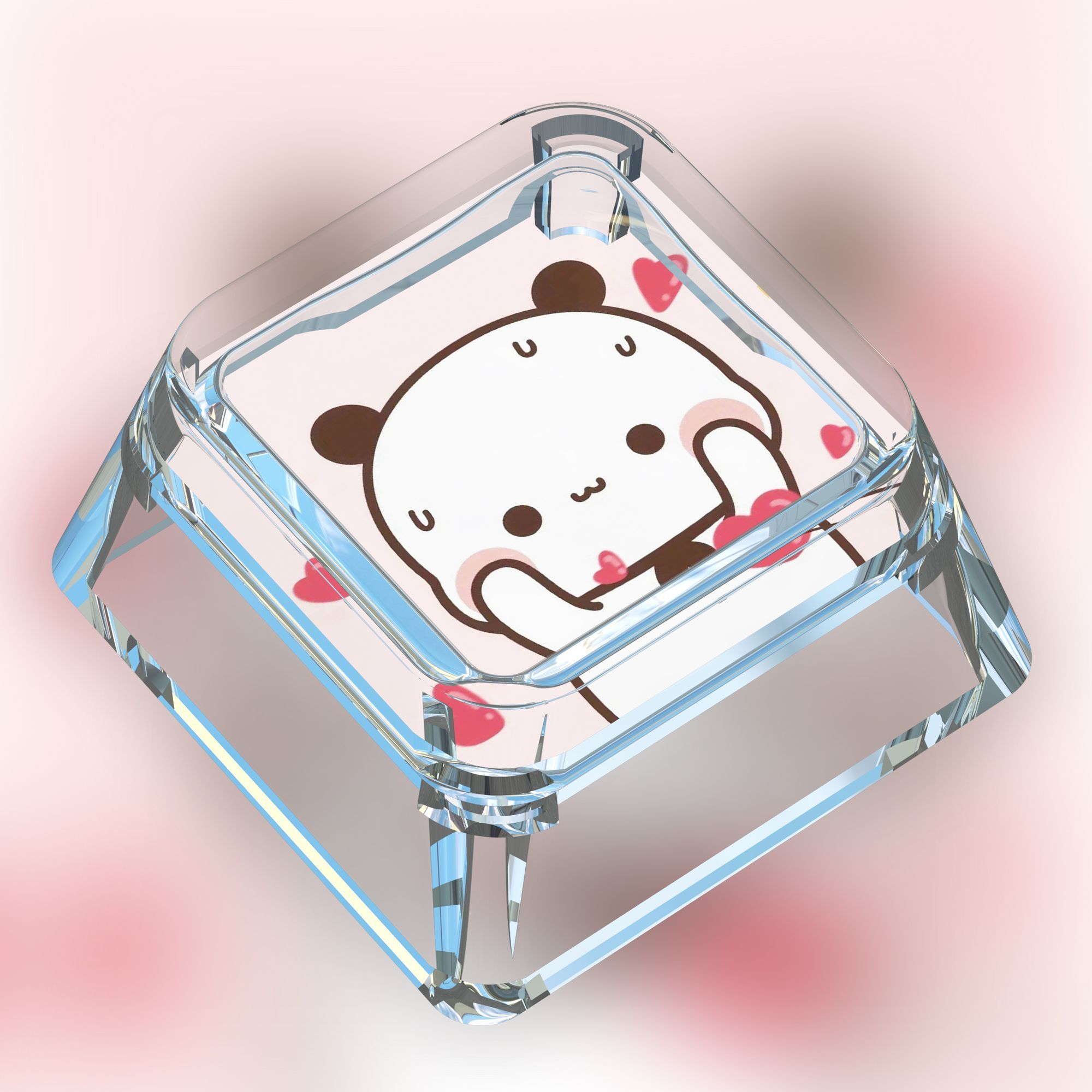 Cute Bubu Dudu Keycaps ABS Cus - Gaming Keyboard Mechanical recension och pris