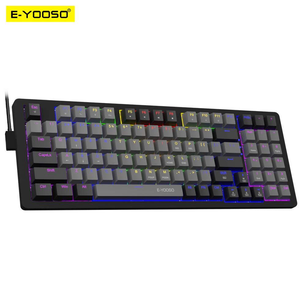 E-YOOSO Z94 USB Mechanical Gam - Keyboard Gaming Blue Switch recension och pris